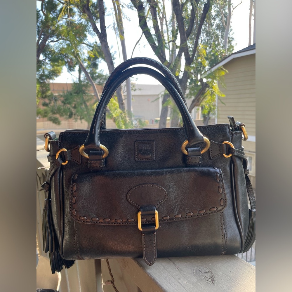 Dooney & Bourke Florentine Front Pocket Satchel Medium